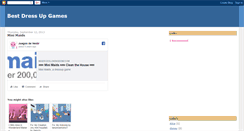 Desktop Screenshot of bestdressups.blogspot.com
