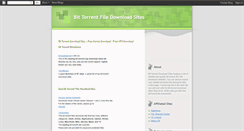 Desktop Screenshot of bittorrent-download.blogspot.com