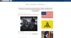 Desktop Screenshot of mrhappysworld.blogspot.com