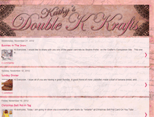 Tablet Screenshot of kathysdouble-k-krafts.blogspot.com