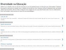 Tablet Screenshot of diversidadeeduca.blogspot.com