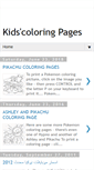 Mobile Screenshot of new-kids-coloring-pages.blogspot.com