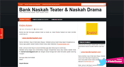 Desktop Screenshot of bandarnaskah.blogspot.com