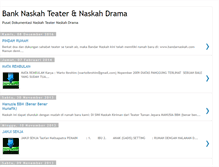 Tablet Screenshot of bandarnaskah.blogspot.com