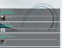 Tablet Screenshot of differentspokes.blogspot.com