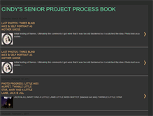 Tablet Screenshot of cindychiseniorproject.blogspot.com
