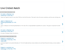 Tablet Screenshot of livecricketmatch-matin.blogspot.com