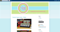 Desktop Screenshot of enjoypartypapelariapersonalizada.blogspot.com