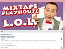 Tablet Screenshot of mixtapeplayhouse.blogspot.com