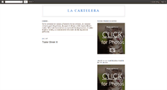 Desktop Screenshot of la-cartelera.blogspot.com