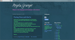 Desktop Screenshot of angelasthoughts09.blogspot.com