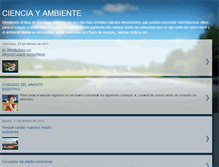Tablet Screenshot of emmacienciayambiente.blogspot.com