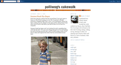 Desktop Screenshot of polliwogscakewalk.blogspot.com