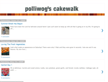 Tablet Screenshot of polliwogscakewalk.blogspot.com