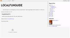Desktop Screenshot of localfunguide.blogspot.com