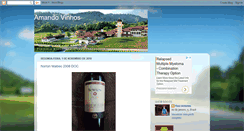 Desktop Screenshot of amandovinhos.blogspot.com