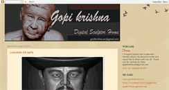 Desktop Screenshot of gopikrishnar.blogspot.com