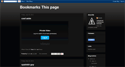 Desktop Screenshot of bookmarks-this-page.blogspot.com