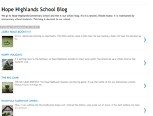 Tablet Screenshot of hopehighlands.blogspot.com