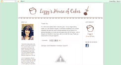 Desktop Screenshot of lizzyshouseofcakes.blogspot.com