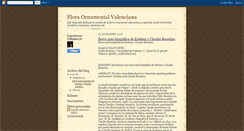 Desktop Screenshot of floraornamentalvalenciana.blogspot.com