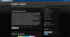 Desktop Screenshot of juegosjairo.blogspot.com