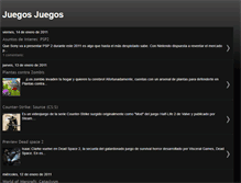 Tablet Screenshot of juegosjairo.blogspot.com