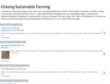 Tablet Screenshot of chasing-sustainable-farming.blogspot.com