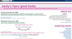 Desktop Screenshot of faerygoodbooks.blogspot.com