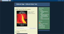 Desktop Screenshot of editorialsigal.blogspot.com