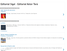 Tablet Screenshot of editorialsigal.blogspot.com