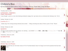 Tablet Screenshot of chihirosbox.blogspot.com