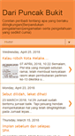 Mobile Screenshot of daripuncakbukit.blogspot.com