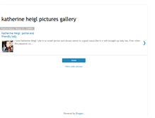 Tablet Screenshot of katherine-heigl-pictures.blogspot.com