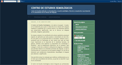 Desktop Screenshot of estudiossemiologicos.blogspot.com