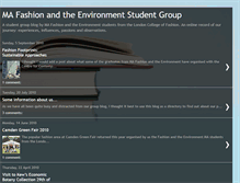 Tablet Screenshot of fashionenvironment.blogspot.com