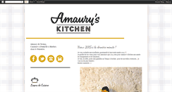 Desktop Screenshot of amauryskitchen.blogspot.com