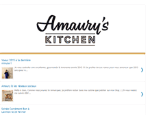 Tablet Screenshot of amauryskitchen.blogspot.com