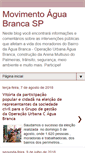 Mobile Screenshot of movimentoaguabrancasp.blogspot.com