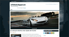 Desktop Screenshot of mivehiculo.blogspot.com