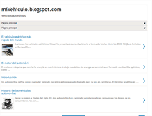 Tablet Screenshot of mivehiculo.blogspot.com