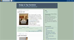 Desktop Screenshot of designontapcharleston.blogspot.com