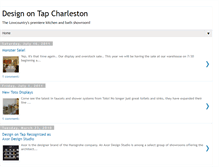 Tablet Screenshot of designontapcharleston.blogspot.com