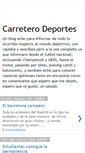 Mobile Screenshot of carreterodeportes.blogspot.com