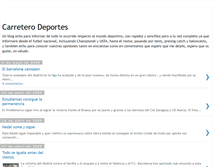 Tablet Screenshot of carreterodeportes.blogspot.com