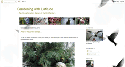 Desktop Screenshot of gardeningwithlatitude.blogspot.com