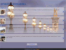 Tablet Screenshot of etykietawiniarska.blogspot.com