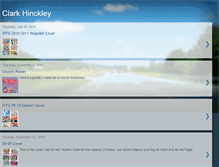 Tablet Screenshot of clarkhinckley.blogspot.com