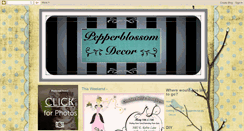 Desktop Screenshot of pepperblossomdecor.blogspot.com