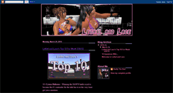 Desktop Screenshot of lethalandlacewrestling.blogspot.com